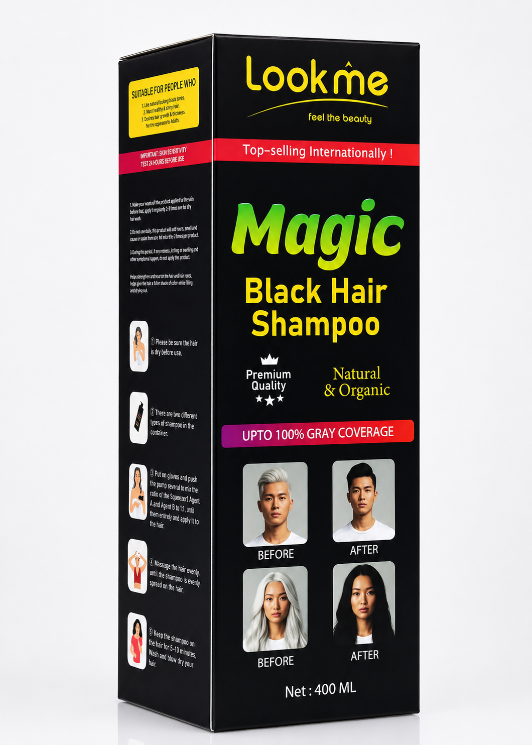 Magic Black Hair Shampoo 