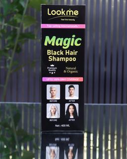 Magic Black Hair Shampoo   400ML  thumbnail 1
