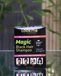 Magic Black Hair Shampoo 25ML  thumbnail 2